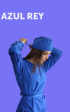 Bata impermeable AZUL REY