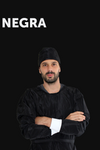 Bata impermeable NEGRA